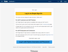 Tablet Screenshot of jira.hybris.com