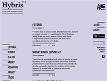 Tablet Screenshot of hybris.cz